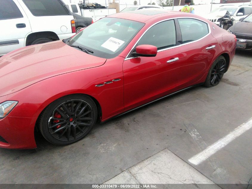 2014 MASERATI GHIBLI S Q4 ZAM57RTA0E1117035
