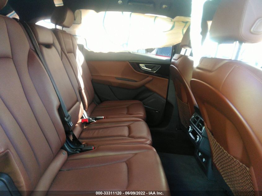 2019 AUDI Q7 PREMIUM PLUS WA1LAAF75KD031691