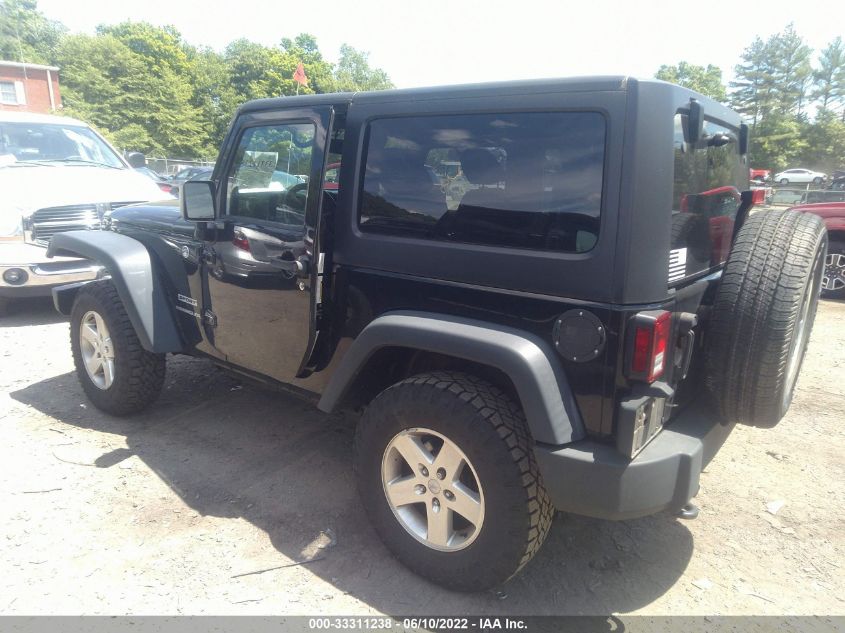 2014 JEEP WRANGLER SPORT 1C4AJWAG9EL143342