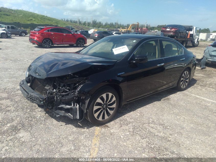 2017 HONDA ACCORD HYBRID EX-L JHMCR6F50HC014188