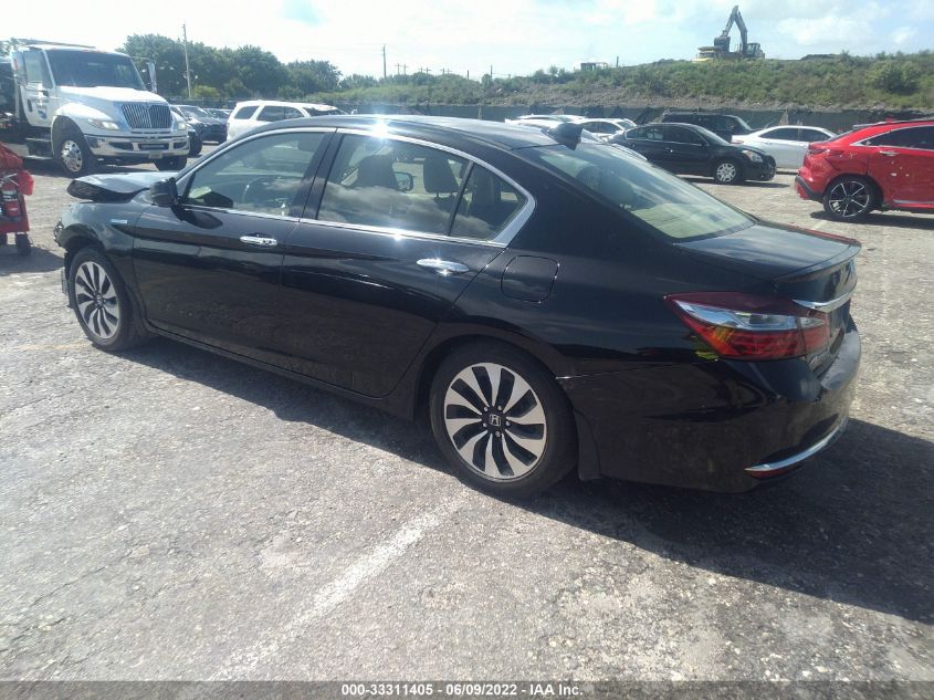2017 HONDA ACCORD HYBRID EX-L JHMCR6F50HC014188