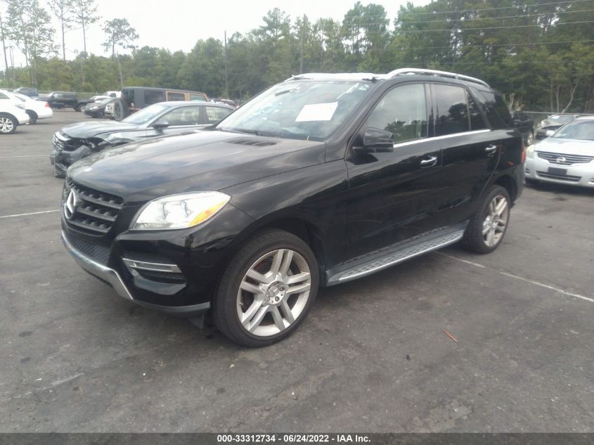 2014 MERCEDES-BENZ M-CLASS ML 350 4JGDA5JBXEA329572