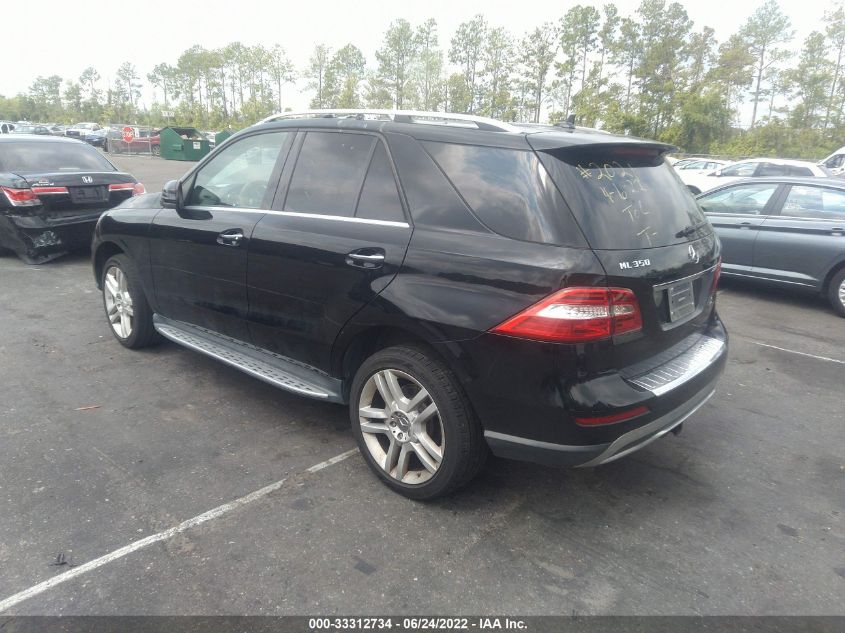 2014 MERCEDES-BENZ M-CLASS ML 350 4JGDA5JBXEA329572