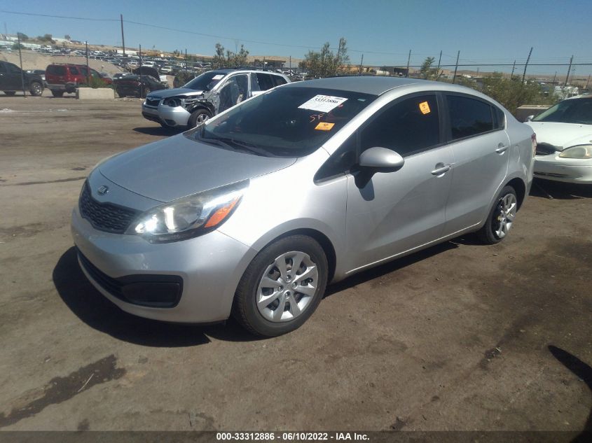 2013 KIA RIO LX KNADM4A36D6256374