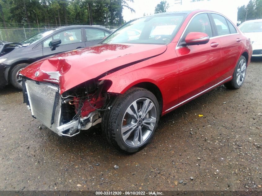 2021 MERCEDES-BENZ C-CLASS C 300 W1KWF8EBXMR621545