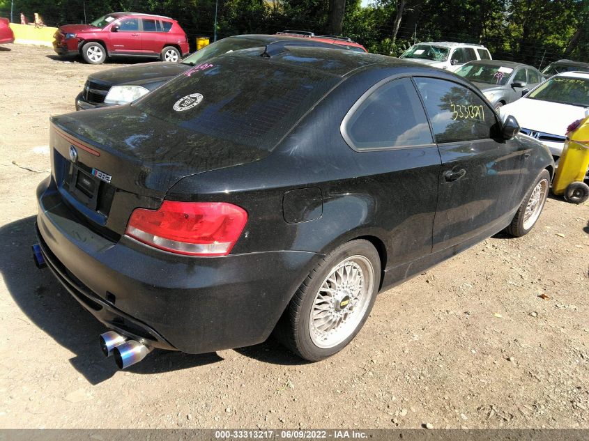 2013 BMW 1 SERIES 128I WBAUP7C5XDVM55358