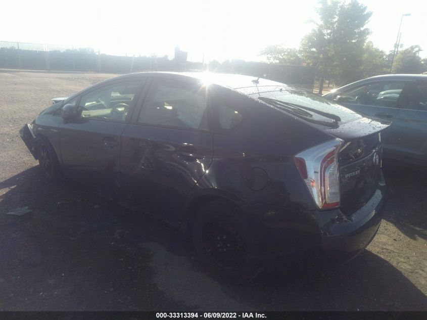 2015 TOYOTA PRIUS JTDKN3DU8F1932622