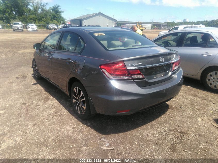 2013 HONDA CIVIC SDN EX-L 19XFB2F90DE009462