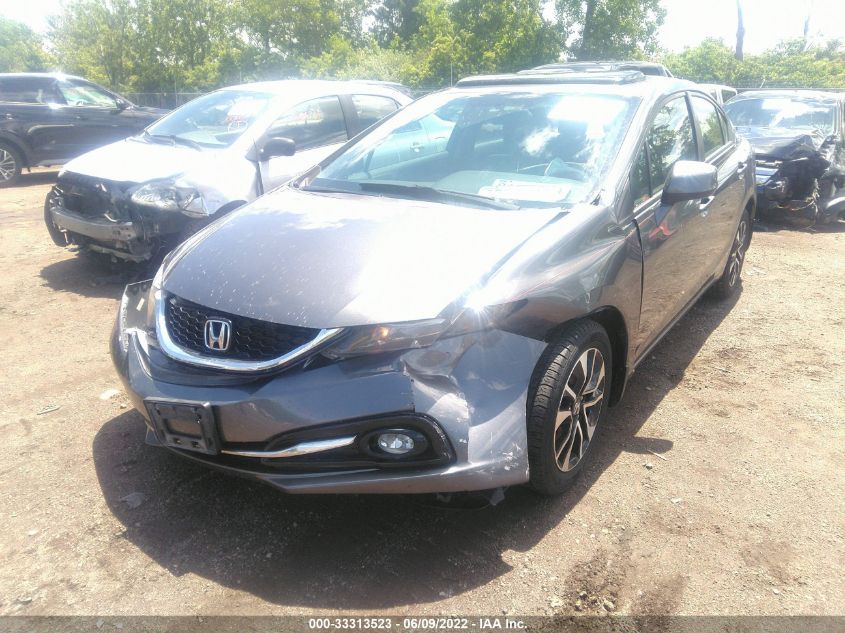 2013 HONDA CIVIC SDN EX-L 19XFB2F90DE009462