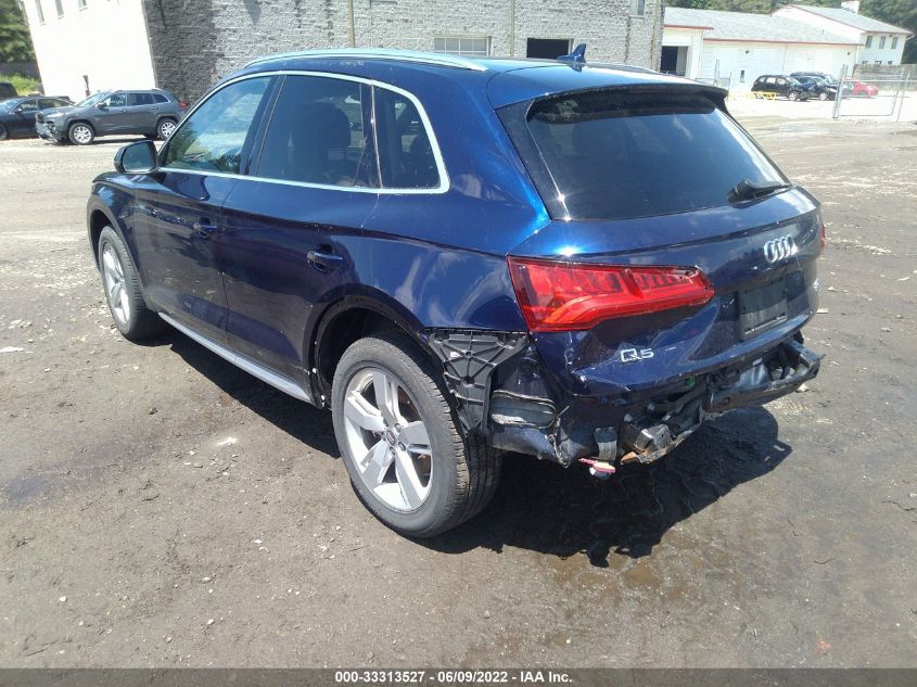 2018 AUDI Q5 PREMIUM PLUS WA1BNAFY1J2209888