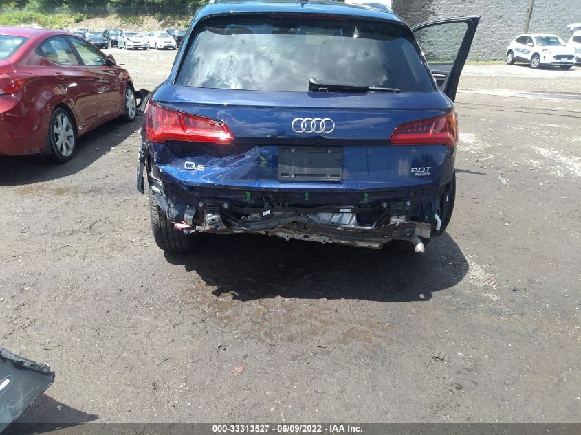 2018 AUDI Q5 PREMIUM PLUS WA1BNAFY1J2209888
