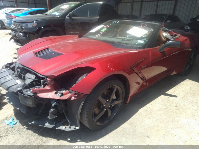 2014 CHEVROLET CORVETTE STINGRAY 3LT 1G1YE3D75E5108534