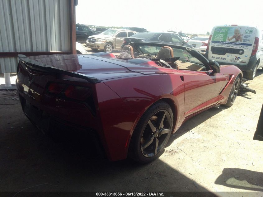 2014 CHEVROLET CORVETTE STINGRAY 3LT 1G1YE3D75E5108534