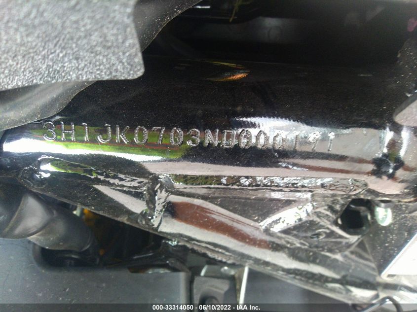 2022 HONDA NVA110 B 3H1JK0703ND000191