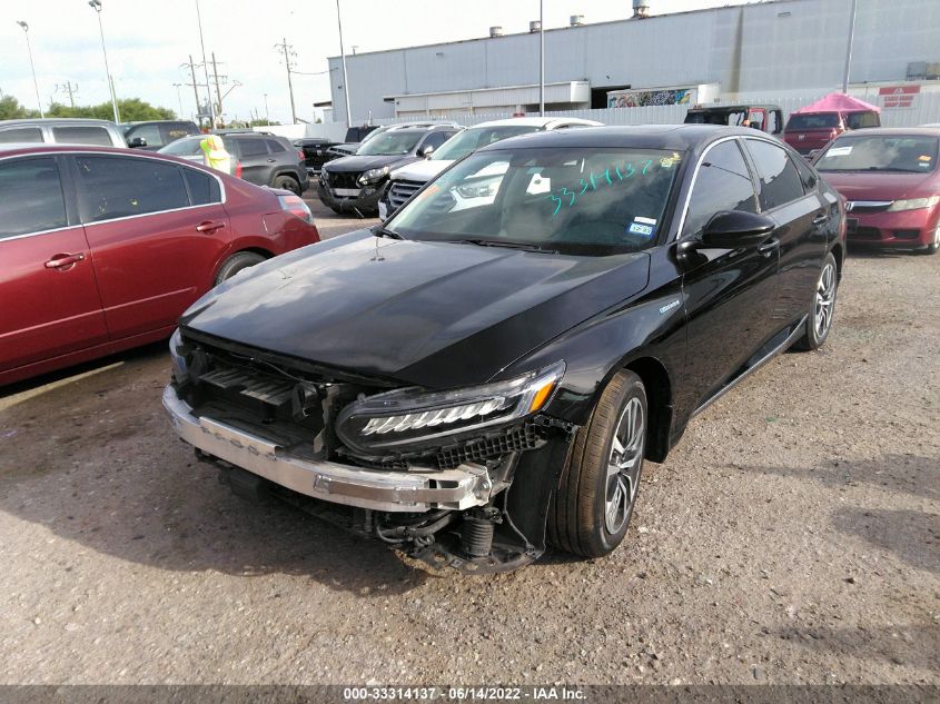 2022 HONDA ACCORD HYBRID EX-L 1HGCV3F57NA003242