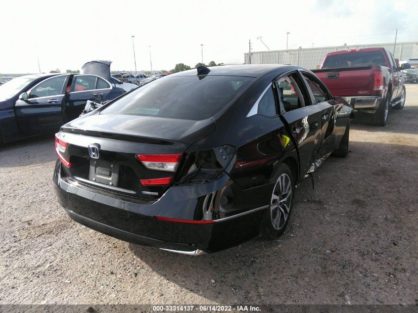 2022 HONDA ACCORD HYBRID EX-L 1HGCV3F57NA003242