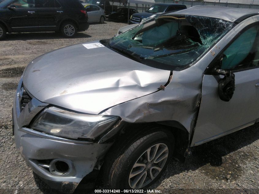 2014 NISSAN PATHFINDER SL 5N1AR2MM2EC729105