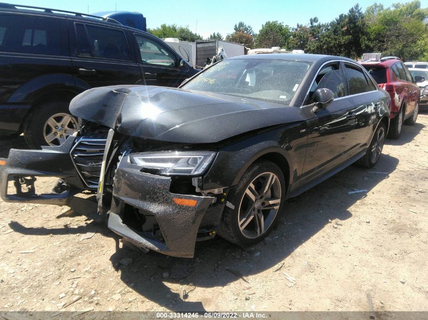 2018 AUDI A4 PREMIUM PLUS WAUENAF44JA196038