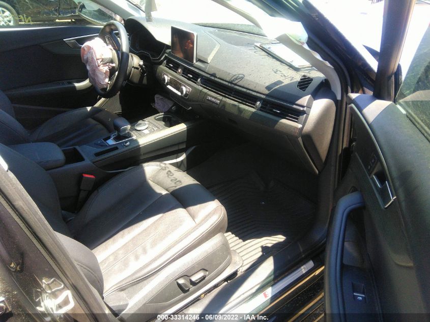 2018 AUDI A4 PREMIUM PLUS WAUENAF44JA196038