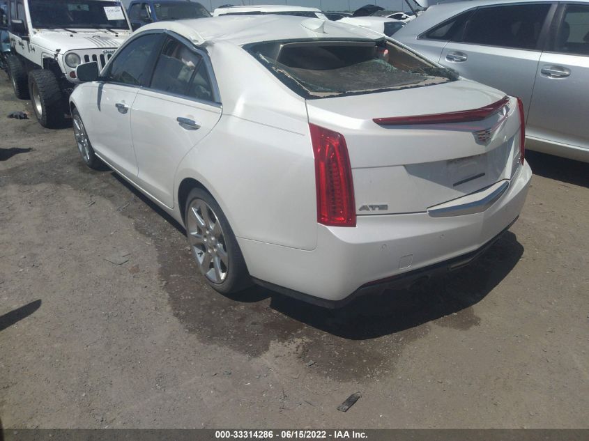 2015 CADILLAC ATS SEDAN LUXURY RWD 1G6AB5SX1F0132718