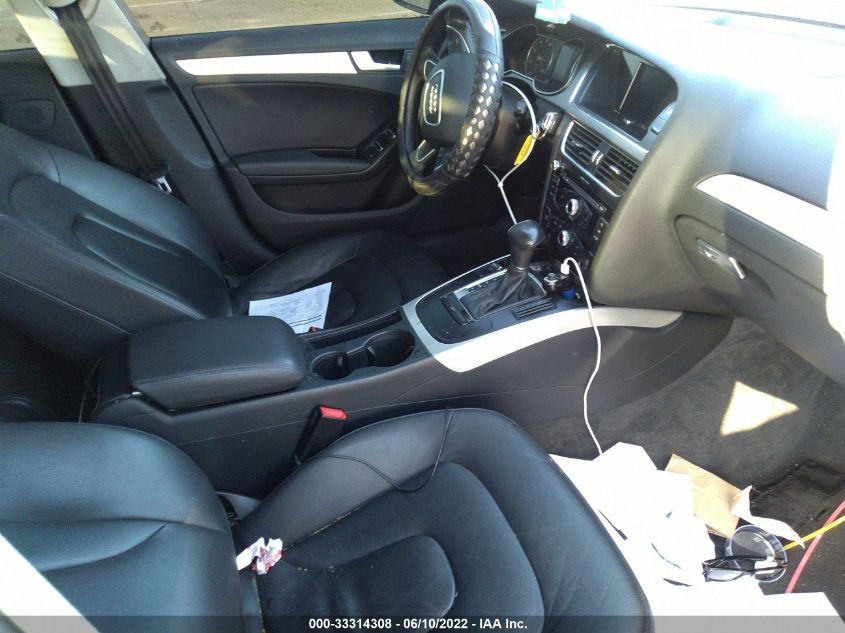 2014 AUDI A4 PREMIUM WAUBFAFL0EN022960