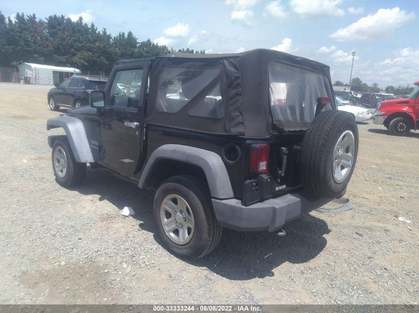 2015 JEEP WRANGLER SPORT 1C4AJWAG2FL657728
