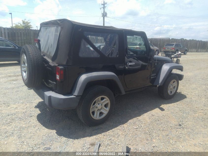 2015 JEEP WRANGLER SPORT 1C4AJWAG2FL657728