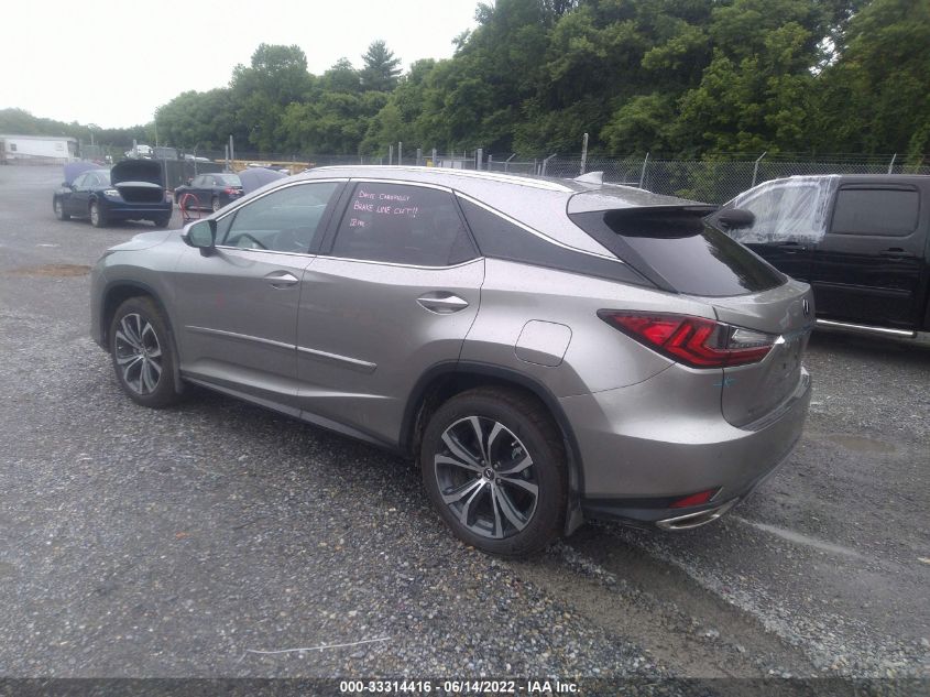 2022 LEXUS RX RX 350 2T2HZMAA6NC232702