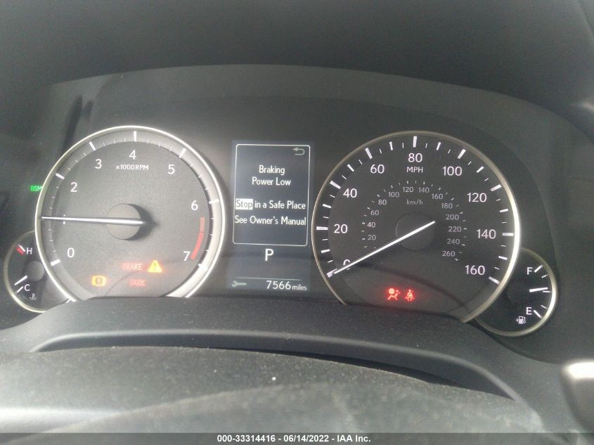 2022 LEXUS RX RX 350 2T2HZMAA6NC232702