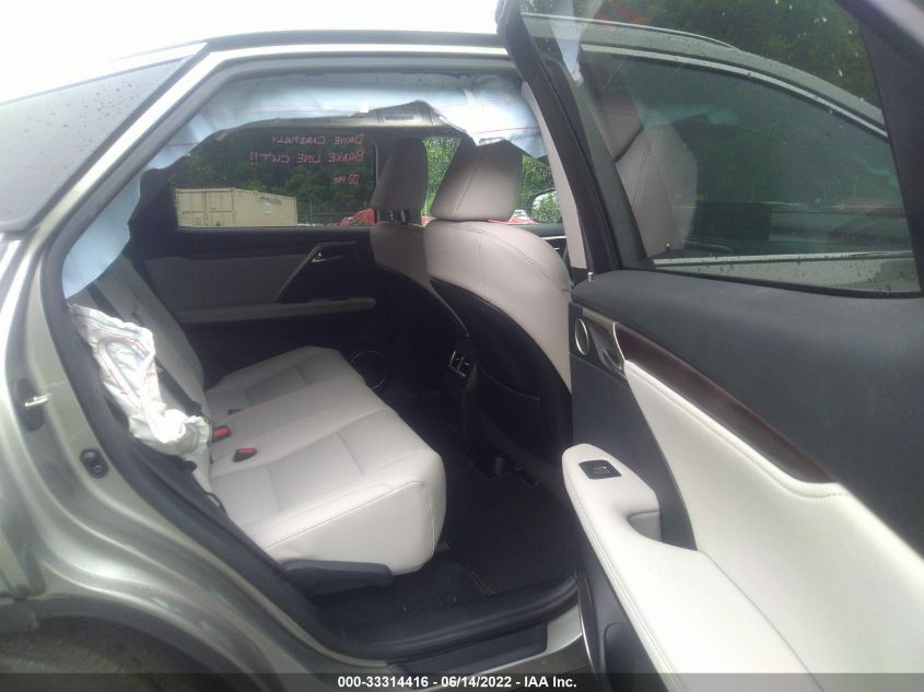 2022 LEXUS RX RX 350 2T2HZMAA6NC232702