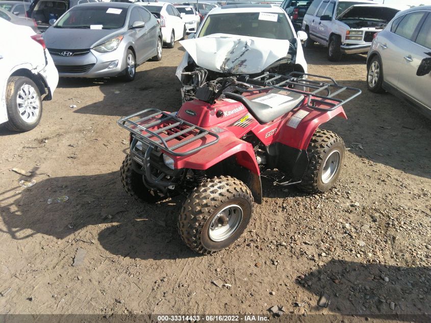 2003 KAWASAKI KLF250 A BAYOU JKALFMA123B521055