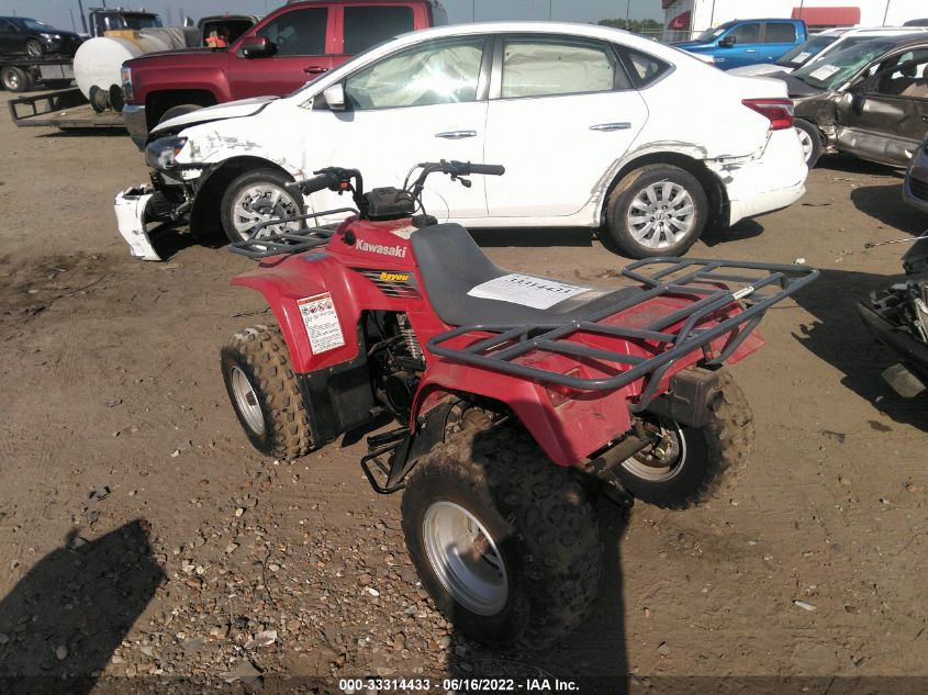 2003 KAWASAKI KLF250 A BAYOU JKALFMA123B521055