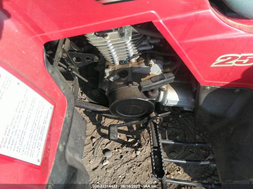 2003 KAWASAKI KLF250 A BAYOU JKALFMA123B521055