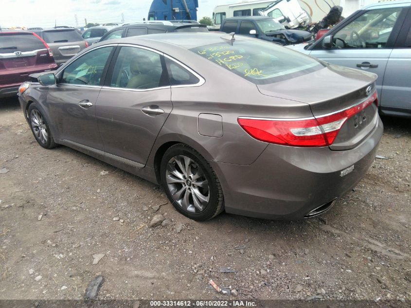 2013 HYUNDAI AZERA KMHFG4JG3DA213920