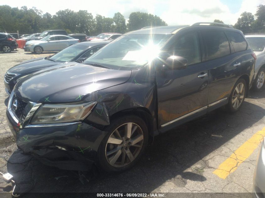 2013 NISSAN PATHFINDER PLATINUM 5N1AR2MM7DC676061
