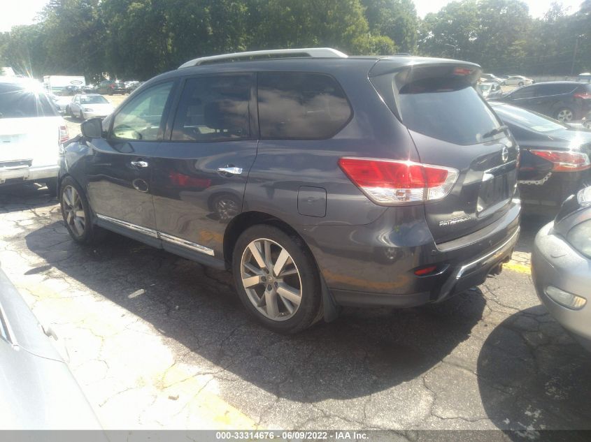 2013 NISSAN PATHFINDER PLATINUM 5N1AR2MM7DC676061