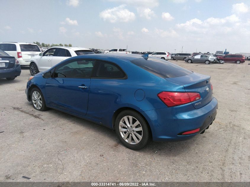 2014 KIA FORTE KOUP EX KNAFX6A84E5229706