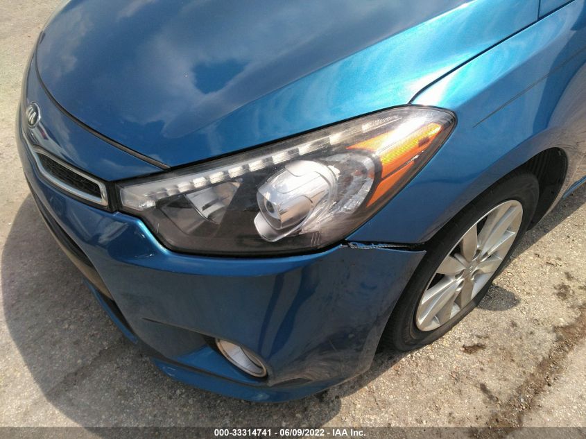 2014 KIA FORTE KOUP EX KNAFX6A84E5229706
