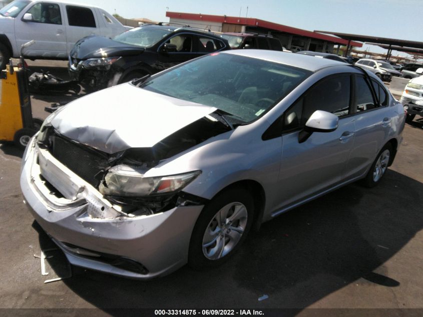 2013 HONDA CIVIC SDN LX 19XFB2F54DE026472
