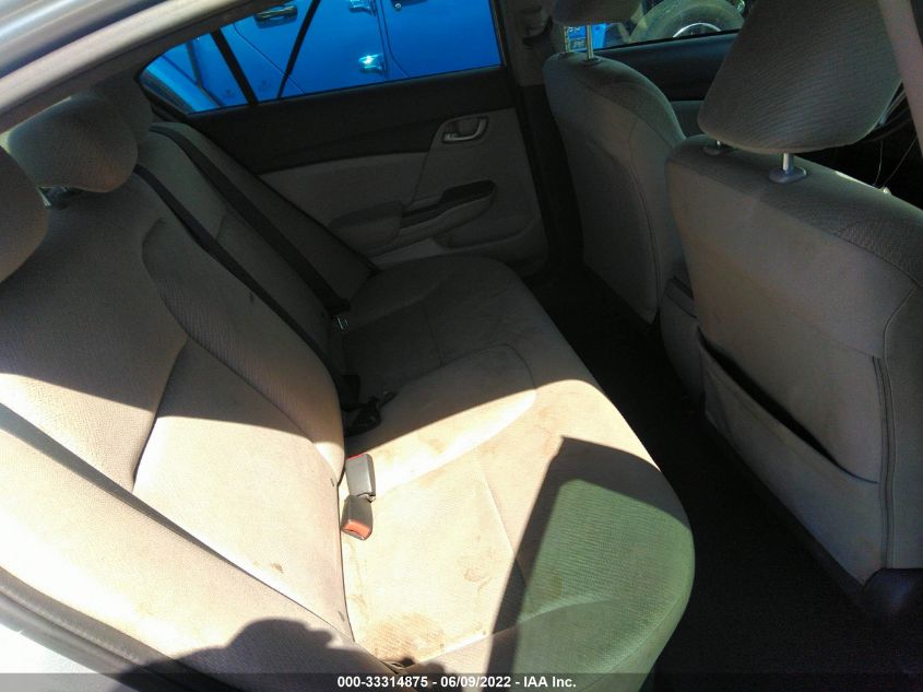 2013 HONDA CIVIC SDN LX 19XFB2F54DE026472