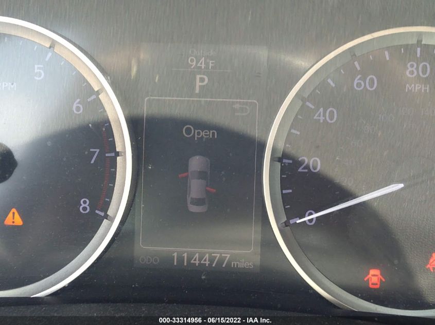 2014 LEXUS IS 250 JTHCF1D27E5008974