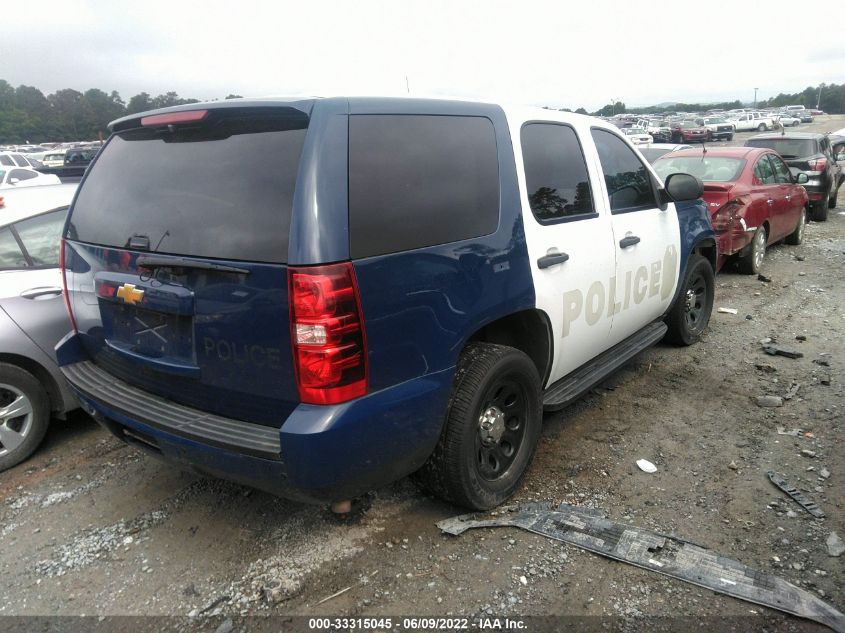 2013 CHEVROLET TAHOE COMMERCIAL 1GNLC2E04DR242484