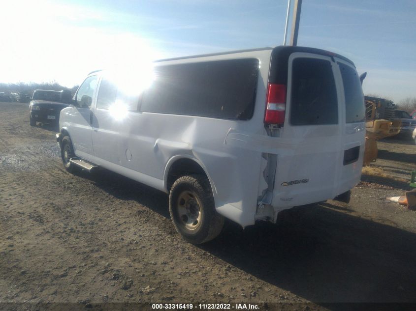 2019 CHEVROLET EXPRESS PASSENGER LT 1GAZGPFG4K1257829