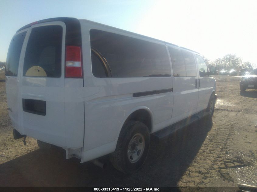2019 CHEVROLET EXPRESS PASSENGER LT 1GAZGPFG4K1257829