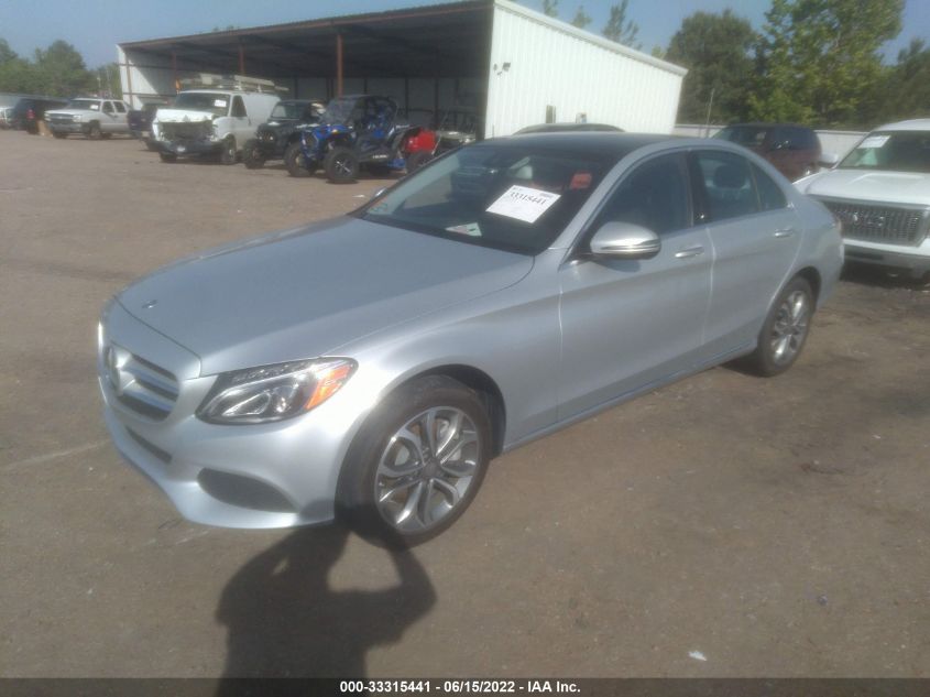 2016 MERCEDES-BENZ C-CLASS C 300 55SWF4KB6GU125769