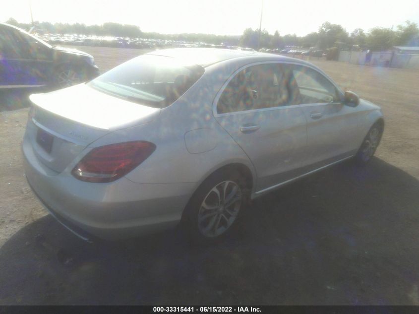 2016 MERCEDES-BENZ C-CLASS C 300 55SWF4KB6GU125769