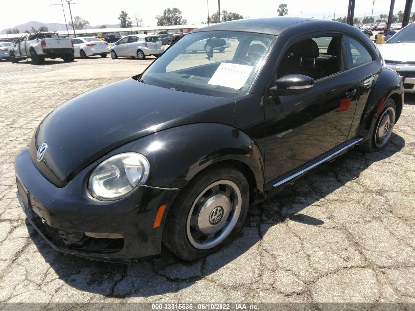 2013 VOLKSWAGEN BEETLE COUPE 3VWJP7AT2DM628160
