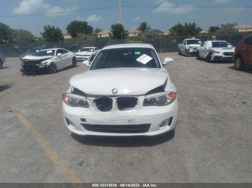 2013 BMW 1 SERIES 128I WBAUP7C52DVP24663