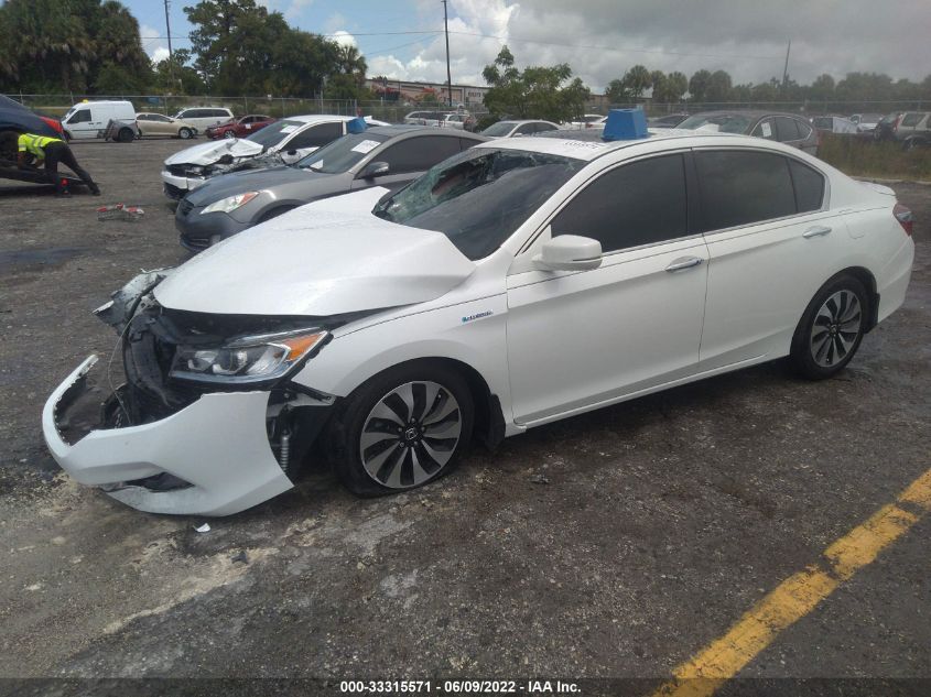 2017 HONDA ACCORD HYBRID EX-L JHMCR6F5XHC016966