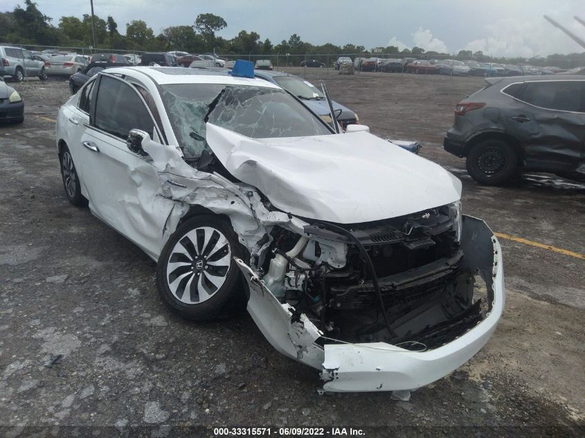 2017 HONDA ACCORD HYBRID EX-L JHMCR6F5XHC016966